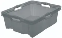 keeeper Boîte de rangement "franz", 16 litres, crystal-grey