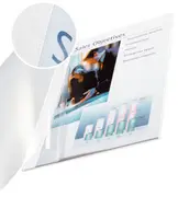 LEITZ Chemise pour reliure impressBind, A4, 7 mm, blanc
