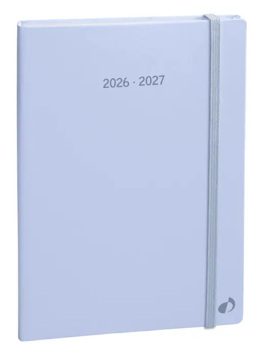 Quo Vadis - Agenda année scolaire - 2026-2027 - Ministre Septembre Color - Semainier Planning - Multilingue - Pastel - 13 mois de août à août - 16x24 cm - Papier Clairefontaine blanc - Blanc