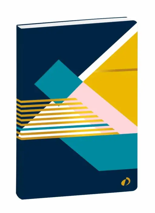 Quo Vadis - Carnet de notes - Nova - Pages Lignées - 10x15 cm - Papier Clairefontaine blanc - Losange Jaune - PROMO