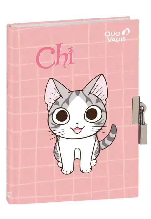 Quo Vadis - Journal intime - Chi - 12x17 cm - Papier Clairefontaine blanc
