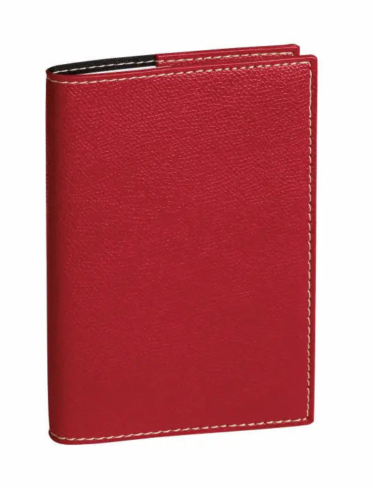Quo Vadis - Répertoire alphabétique - Club - 7x10 cm - Papier Clairefontaine blanc - Rouge Cerise 1