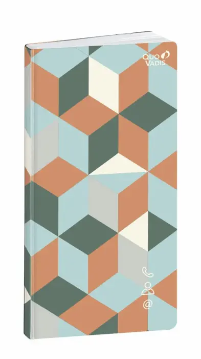 Quo Vadis - Répertoire alphabétique - Nova - 8,8x17 cm - Papier Clairefontaine blanc - GRAPHIC - PROMO