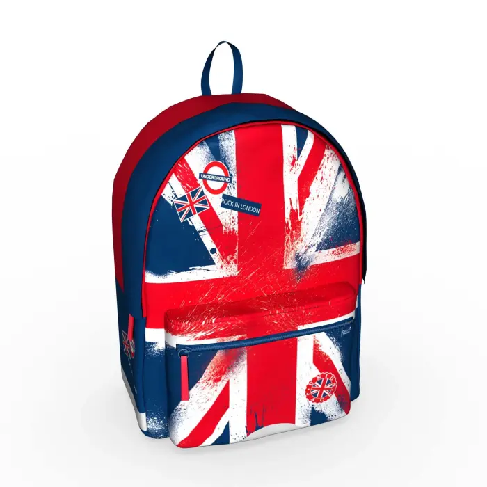 Quo Vadis - Sac à dos - Cities - 28x40x13 cm - Toile (polyester)