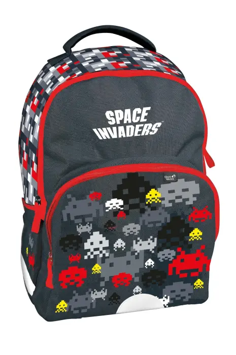 Quo Vadis - Sac à dos - Space invaders - 31x43x24 cm - Toile (polyester)
