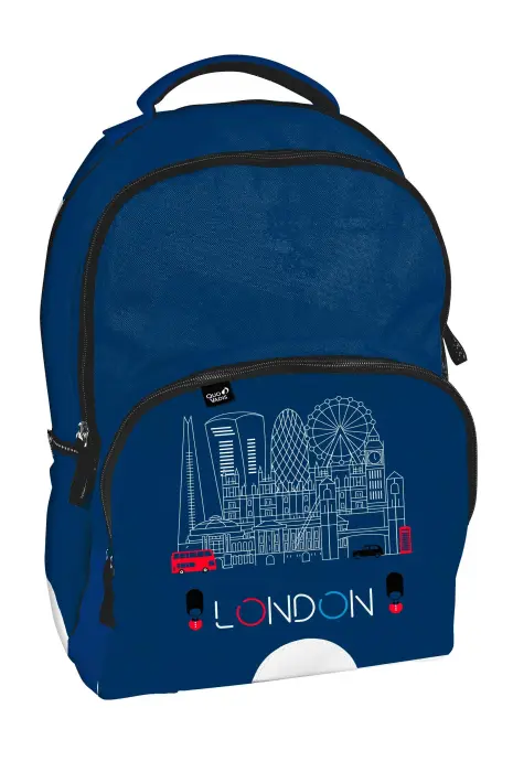 Quo Vadis - Sac à dos - Cities - 31x43x24 cm - Toile (polyester) - View - PROMO