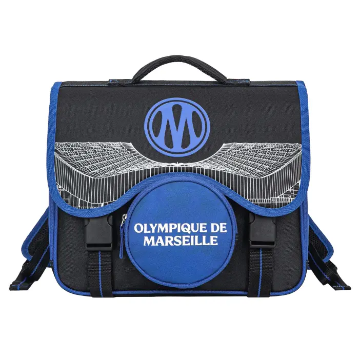 Quo Vadis - Cartable scolaire - Olympique de Marseille - Toile (polyester)