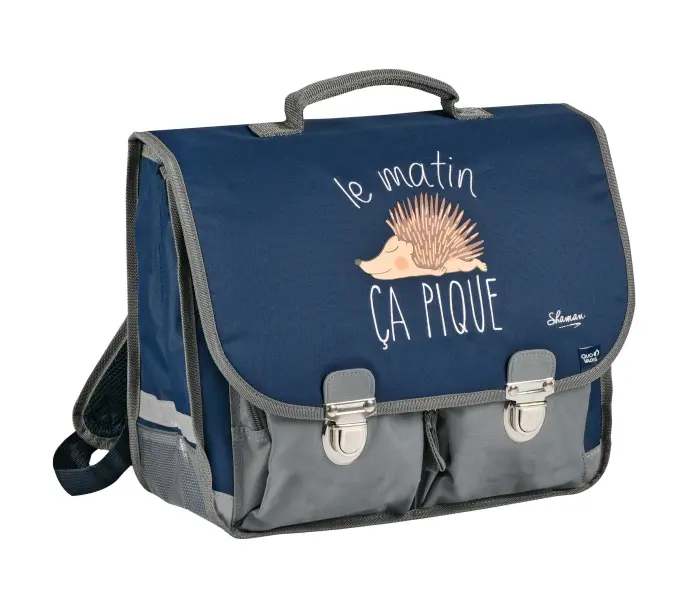 Quo Vadis - Cartable scolaire - Shaman - 38x30x14 cm - Toile (polyester)