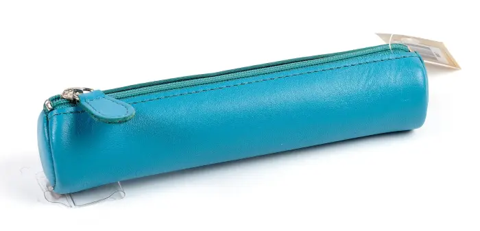Quo Vadis - Trousse - Satiny - 17x3,5 cm - Cuir pleine fleur de vachette