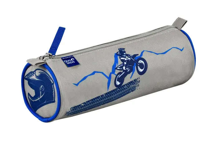 Quo Vadis - Trousse scolaire - One Way - 23x8x8 cm - Toile (polyester) - PROMO
