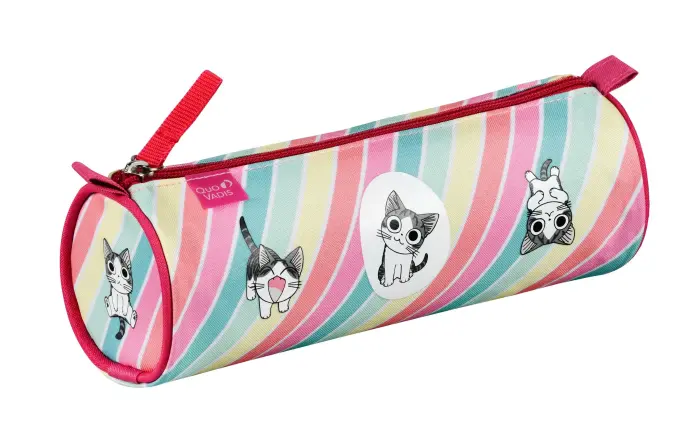 Quo Vadis - Trousse scolaire - Chi - 23x8x8 cm - Toile (polyester)