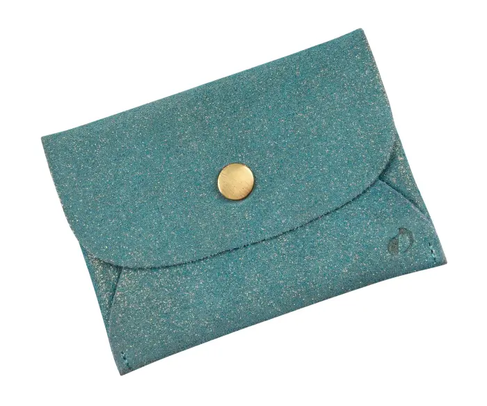 Quo Vadis - Mini pochette - Julo - 11,5x8,5 cm - Cuir de vachette suédé