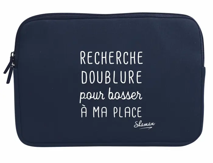 Quo Vadis - Housse ordinateur - Shaman - 34x23,5x2,5 cm - Toile (polyester)