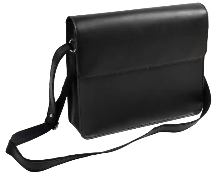 Quo Vadis - Sacoche - Rangers - 36x30x7 cm - Cuir pleine fleur de buffle - Noir