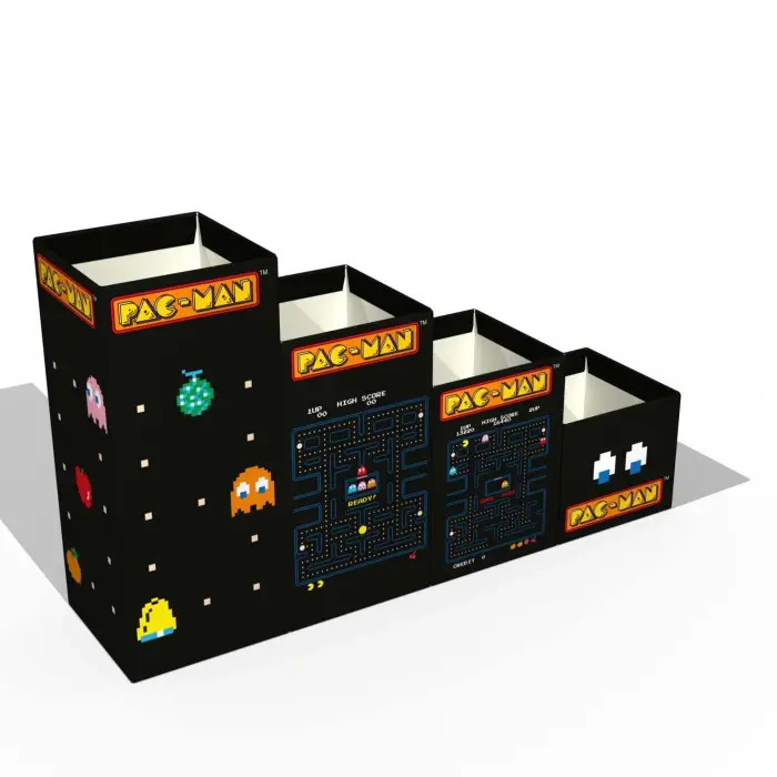 Quo Vadis - Pot à crayons - Pac man - 13196 cm - PROMO