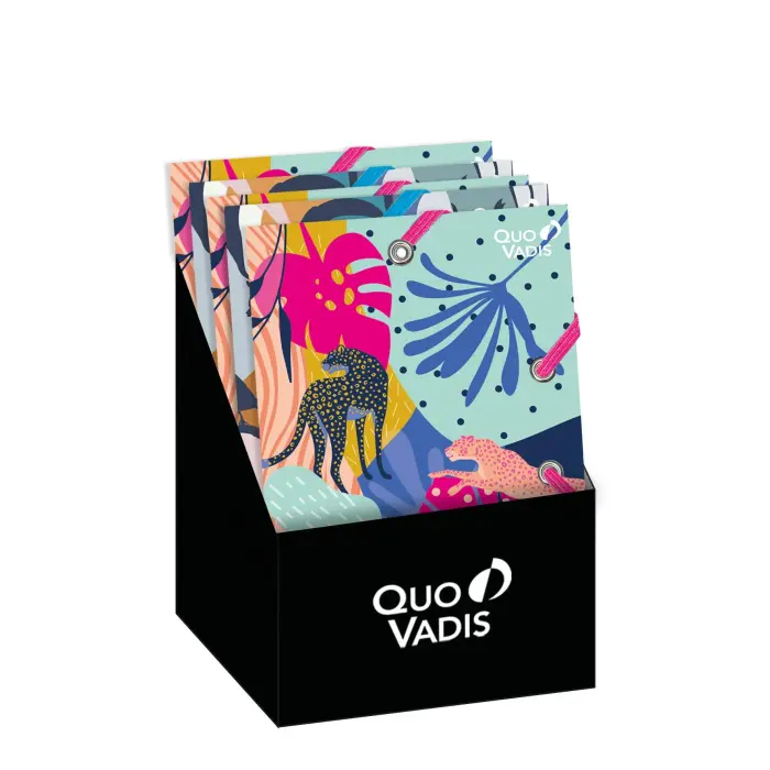 Quo Vadis - Pres chemise carton mini jungle par 25 - Jungle spirit - 16,7x13,3x6,5 cm - PROMO