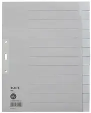 LEITZ Intercalaires en papier naturel, uni, A4 extra-large