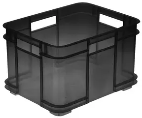 keeeper Caisse de rangement Euro-Box L "bruno", gris