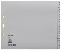 LEITZ Intercalaires en papier naturel, A-Z, A4+, mi-hauteur