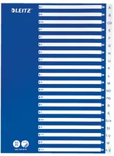 LEITZ Intercalaires en plastique, A-Z, A4, 21 touches, PP