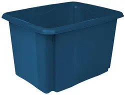 keeeper Boîte de rangement "emil eco", 24 litres, bleu