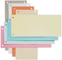 Oxford Intercalaires en carton, pour format A4, blanc