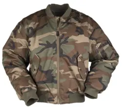 VESTE DE VOL US MA1® WOODLAND
