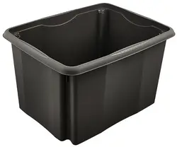 keeeper Boîte de rangement "emil eco", 24 litres, graphite