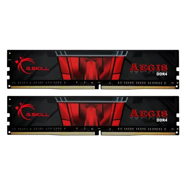 G.Skill DDR4 RAM 16GB (2x8GB Dual-Kit) PC3200 CL16 16GIS  Aegis black (Intel optimiert)