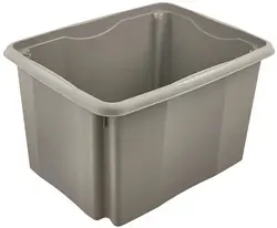 keeeper Boîte de rangement "emil eco", 24 litres, stone grey