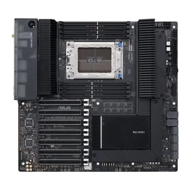 ASUS PRO WS WRX80E-SAGE SE WIFI sWRX8/U.2/3xM.2/KVM/E-ATX WiFi 6 included
