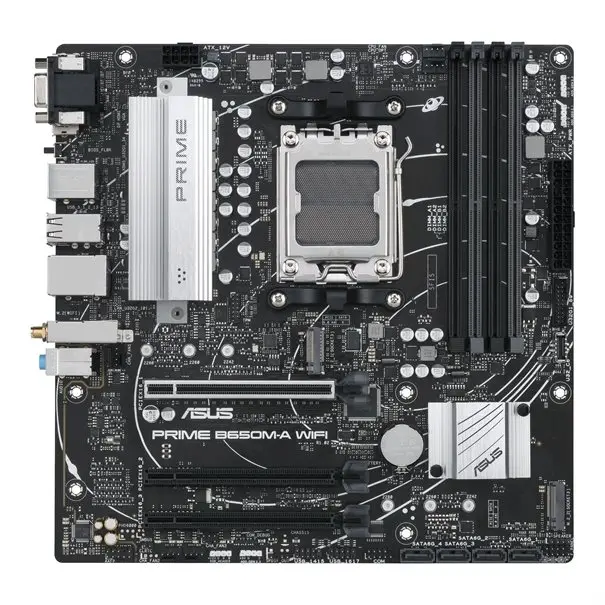 YY ASUS PRIME B650M-A WIFI AM5 B650/HDMI-DP-VGA/2xM.2/µATX