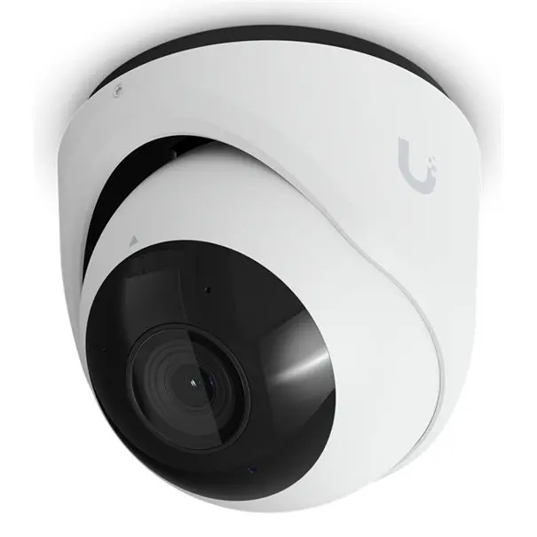 Ubiquiti Camera G6 Turret White 4K 30fps UVC-G6-TURRET-W 1/1.8" 8MP image sensor, Multi-TOPS AI Engine, and