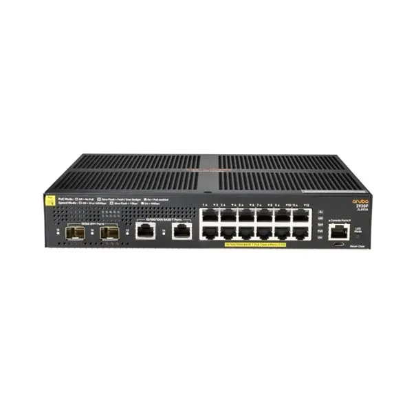 HPE Aruba Switch 2930F 12G PoE+ 2G/2SFP+ 12xGBit/2xSFP+ JL693A