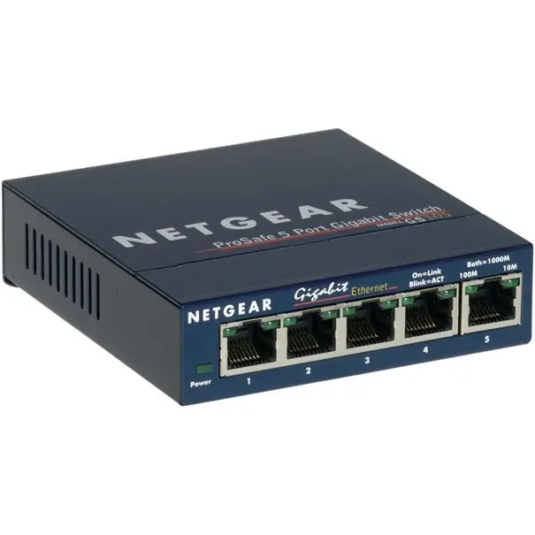 Netgear 5Port Switch 10/100/1000 GS 105GE