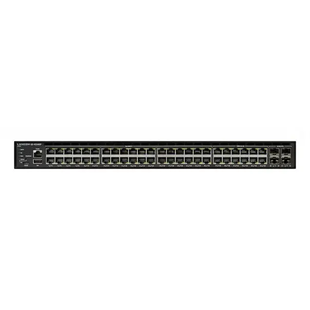 R&S®LANCOM Switch GS-4554XP +++ Stackable L3-Managed Multi-Gig Access Switch,