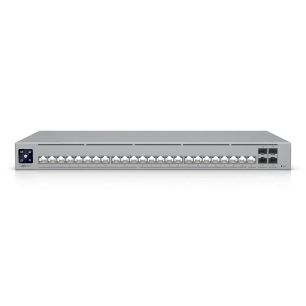 Ubiquiti Switch UniFi 22x2.5G RJ45/2x10G RJ45/4xSFP+ Managed 19" Rack-Mountable, 1,3" Touchscreen