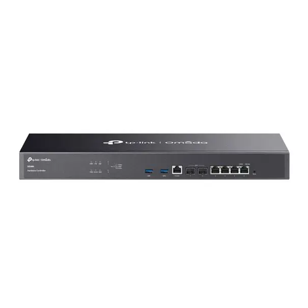 TP-LINK Omada Hardware Controller 2× 10GE SFP+ OC400  +++ Redundant power supplies,  4× GE RJ45, 2x USB 3.0