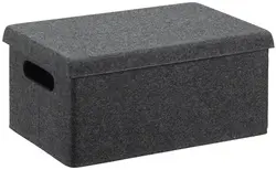 NHG Boîte de rangement VEGA FELT STORAGE, S, gris foncé