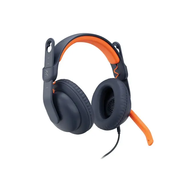 Logitech Headset Zone LEARN Over-Ear EDUCATION USB-C Kabelgebundenes Headset für Schüler