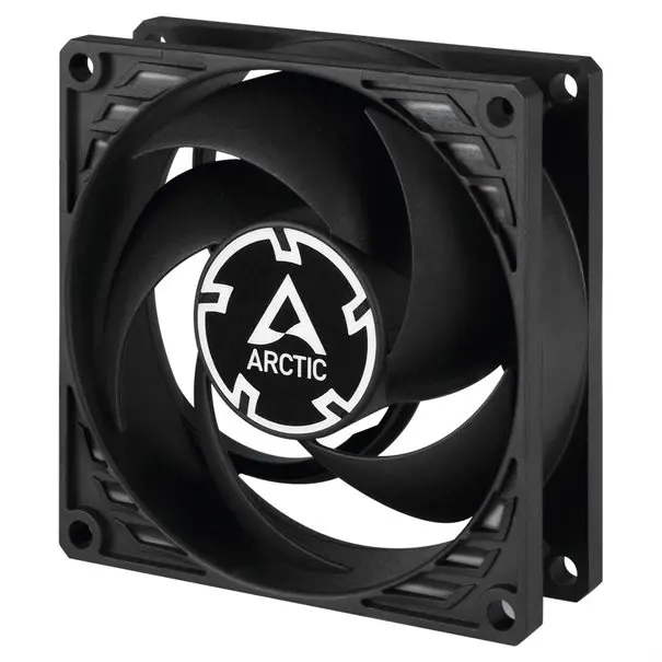 Lüfter Gehäuse Arctic P8 PWM PST (black) / 4-pin 200 - 3000 rpm