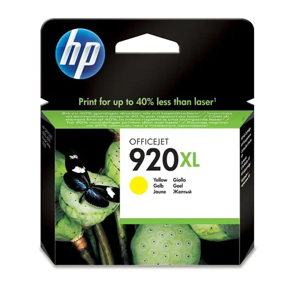 Tinte HP 920XL / CD974AE Yellow
