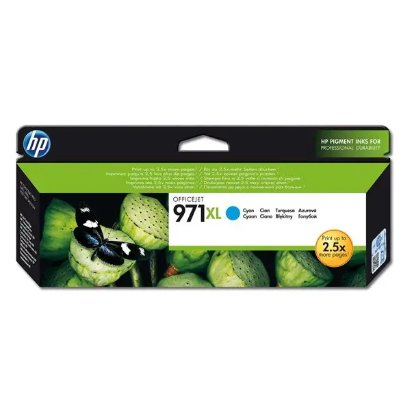 Tinte HP 971XL / CN626AE Cyan