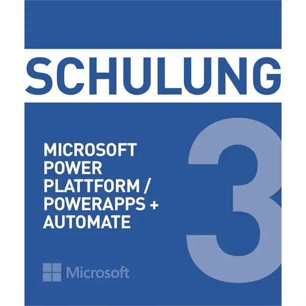 Schulung MS Power Plattform /PowerApps + Automate Termin: 26.10.26 - 28.10.26