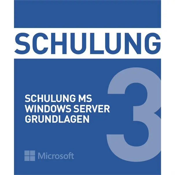 Schulung MS Windows Server Grundlagen für Azubis u. Quereinsteiger Termin: 10.08.26 - 12.08.26