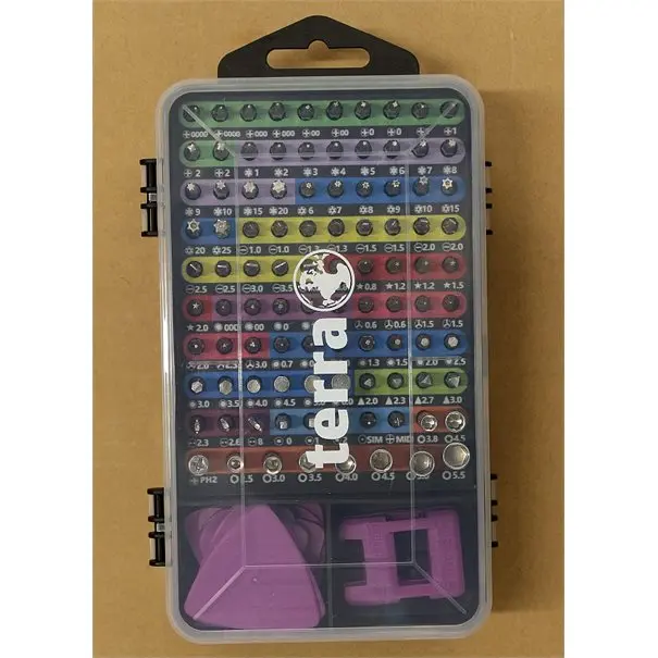 TERRA Screwdriver Mini-BIT Set