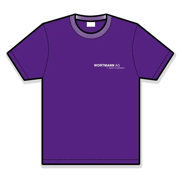 TERRA T-Shirt Lila Gr.: 3XL (Herren)