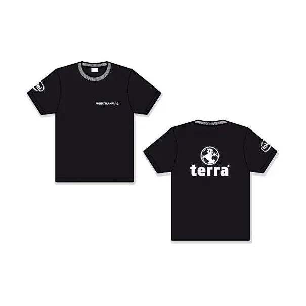 TERRA T-Shirt Noir Taille M (Hommes)