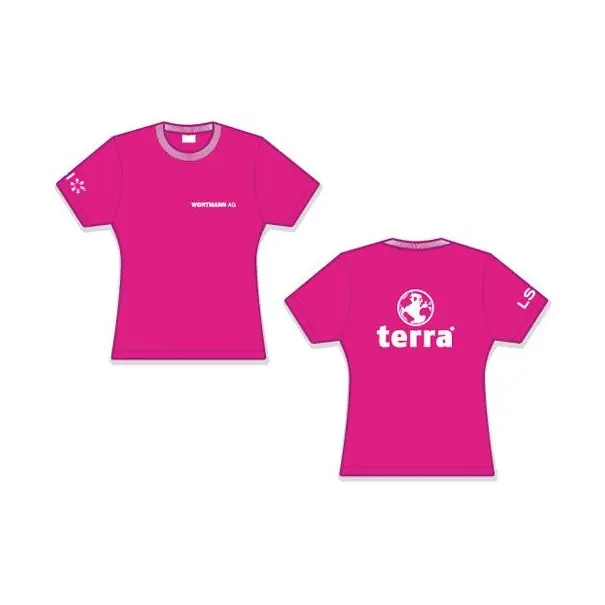 TERRA T-Shirt Pink Gr.: L (Damen)