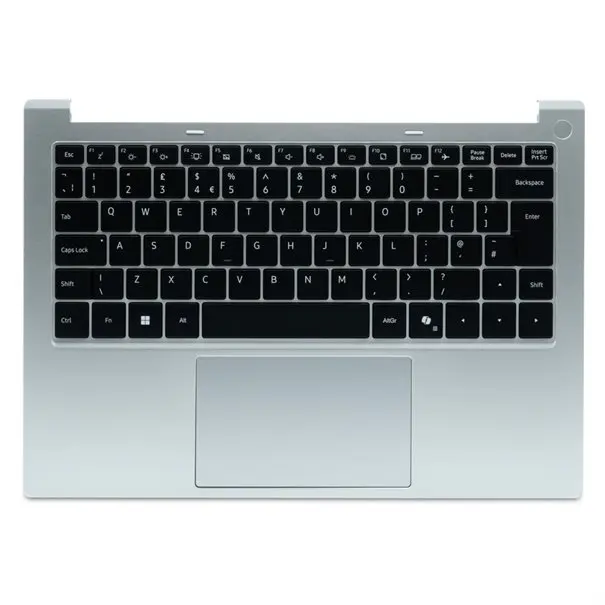 NB Top Case Mobile 1410M/R with Keyboard (UK) Copilot Logo incl. Touchpad